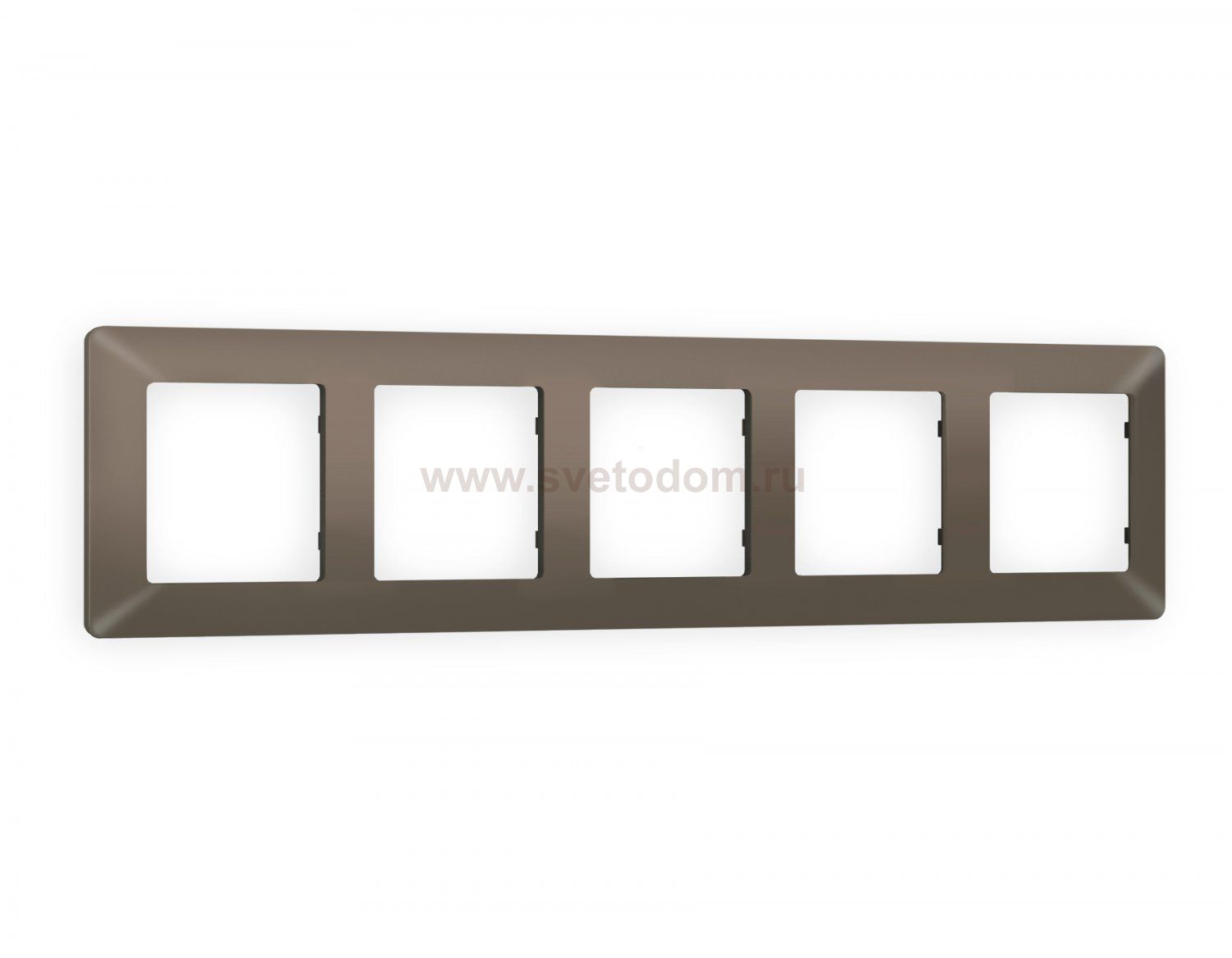 Рамка ALFA Line (Темная бронза матовый) 5-ая AF110635 Ambrella Volt