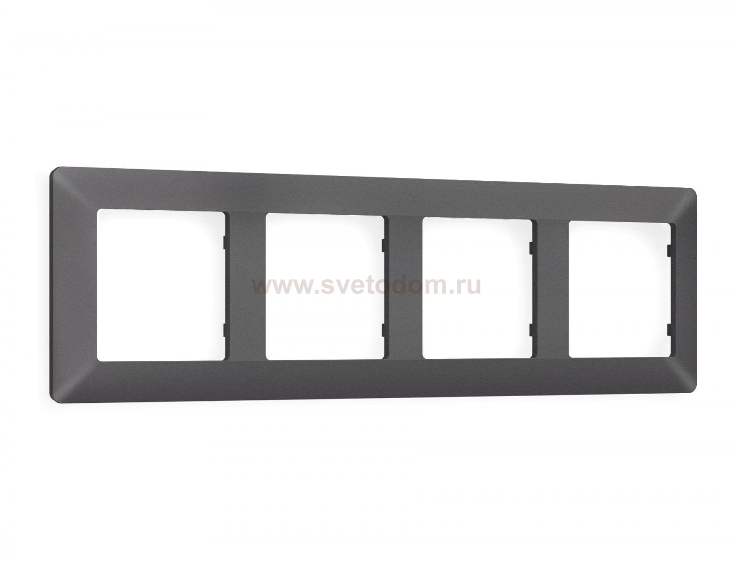 Рамка ALFA Line (Антрацит серый) 4-ая AF110654 Ambrella Volt