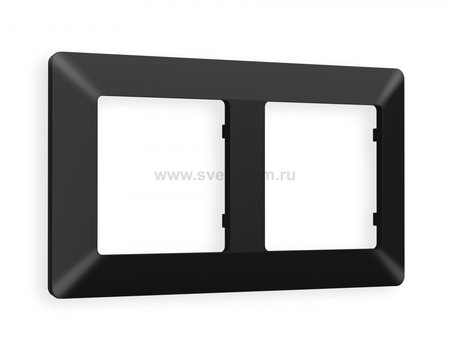 Рамка ALFA Line (Черный матовый) 2-ая AF110702 Ambrella Volt