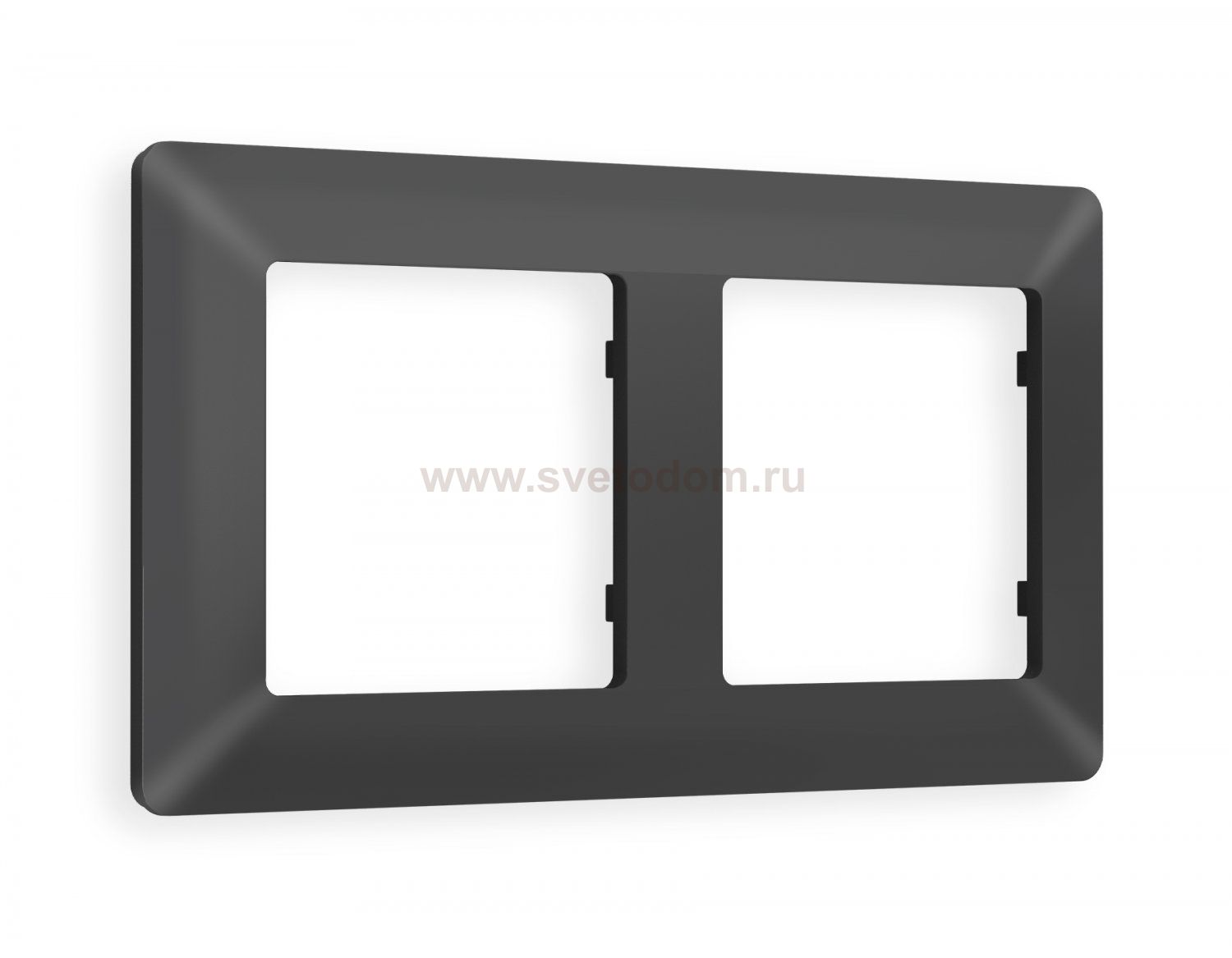 Рамка ALFA Line (Графит Мягкое касание) 2-ая AF110802 Ambrella Volt