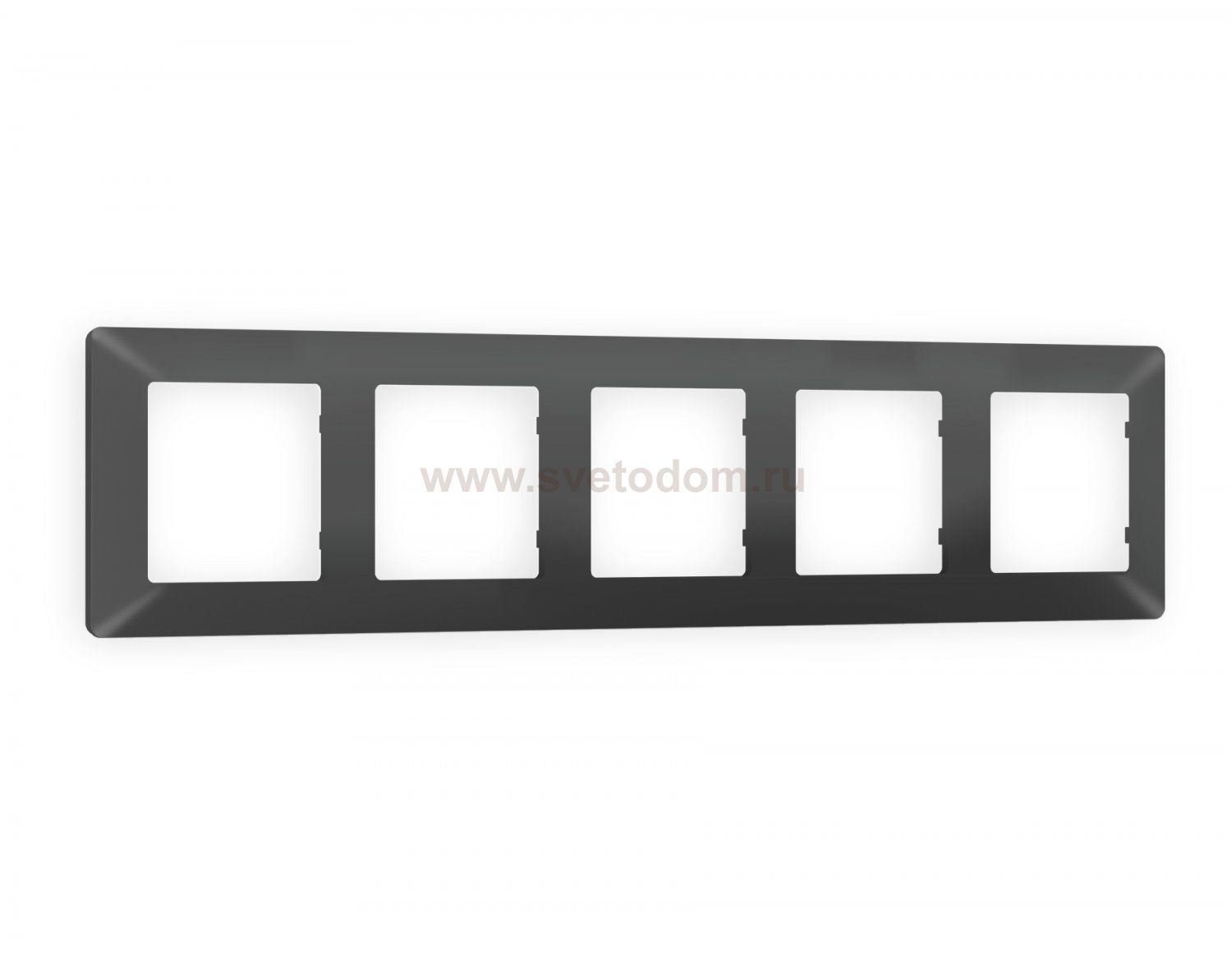 Рамка ALFA Line (Графит Мягкое касание) 5-ая AF110805 Ambrella Volt