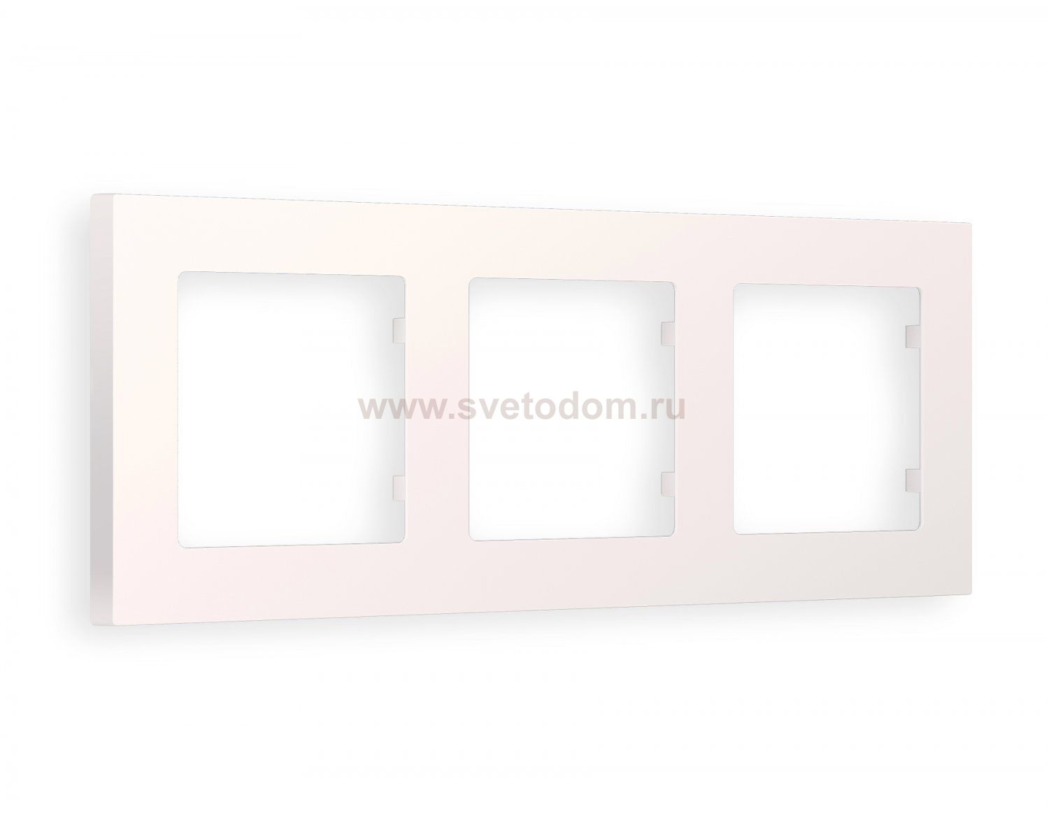 Рамка ALFA Techno (Жемчуг) 3-ая AF220203 Ambrella Volt