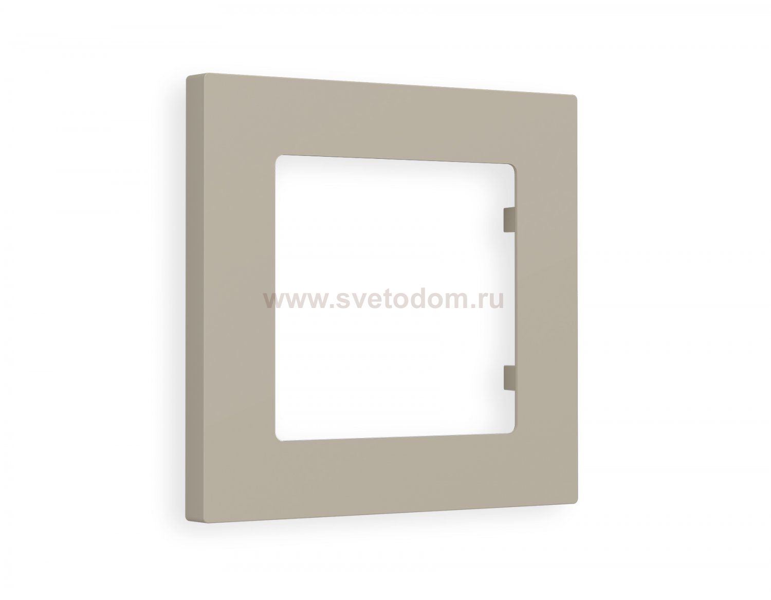 Рамка ALFA Techno (Серо-бежевый матовый) 1-ая AF220361 Ambrella Volt
