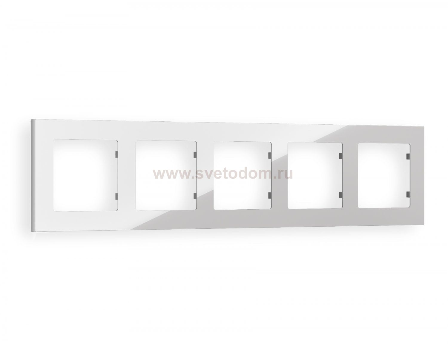 Рамка ALFA Techno (Серебро глянец) 5-ая AF220405 Ambrella Volt