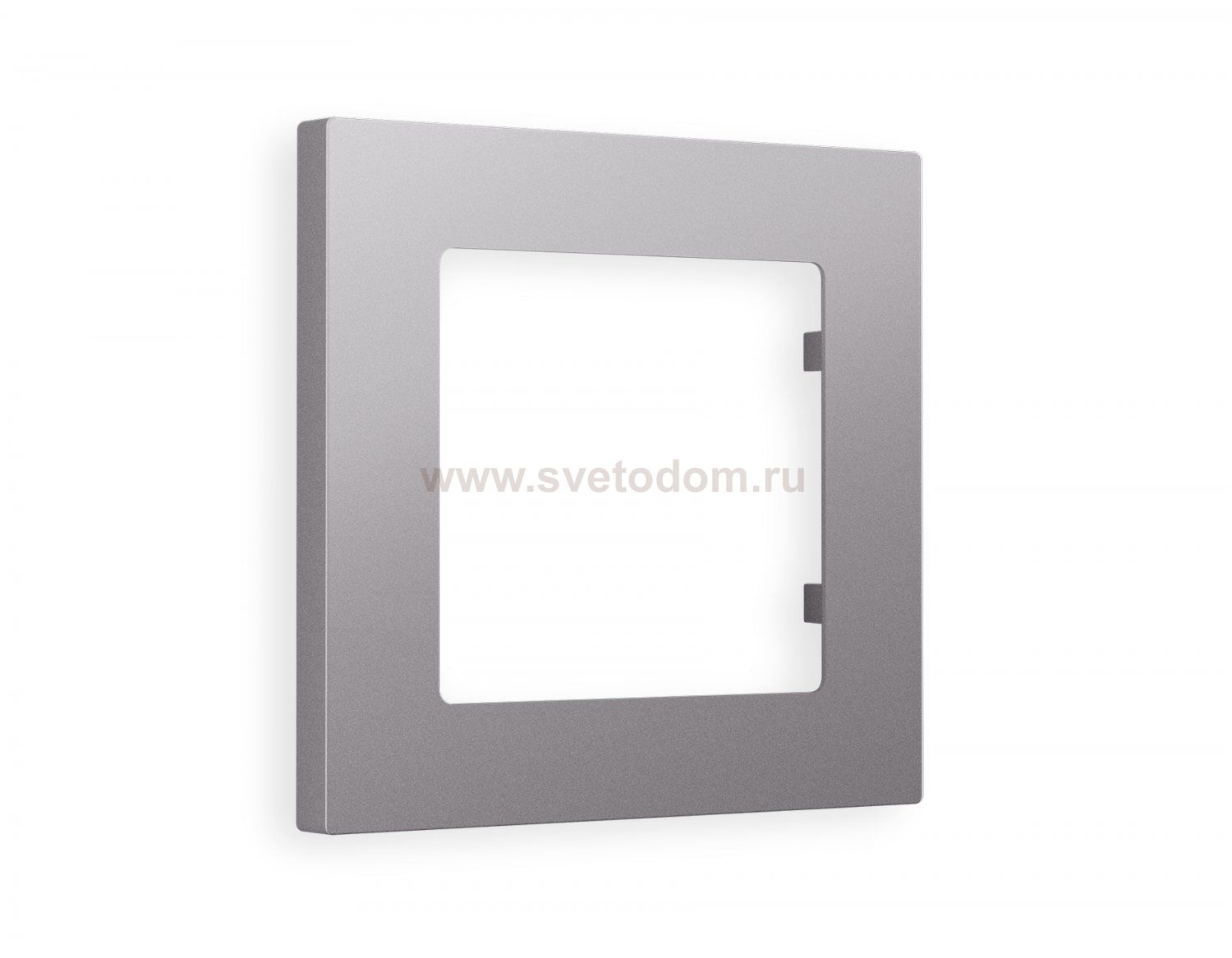 Рамка ALFA Techno (Сталь матовый) 1-ая AF220501 Ambrella Volt