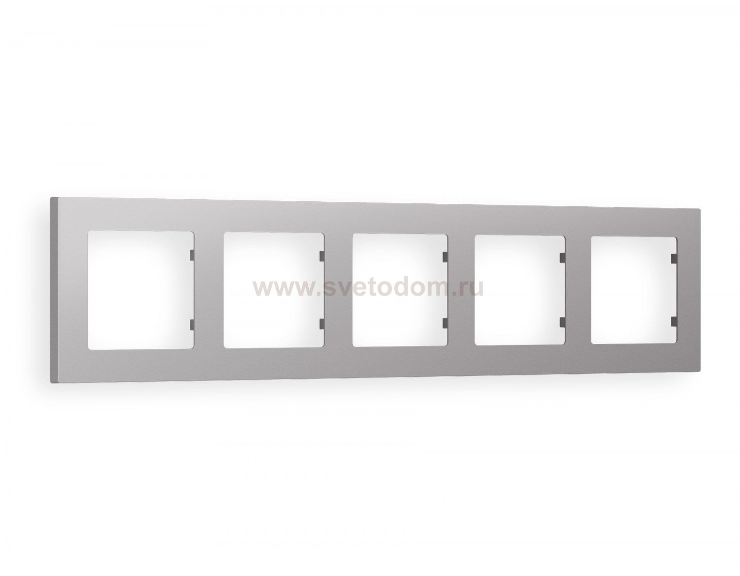 Рамка ALFA Techno (Сталь матовый) 5-ая AF220505 Ambrella Volt