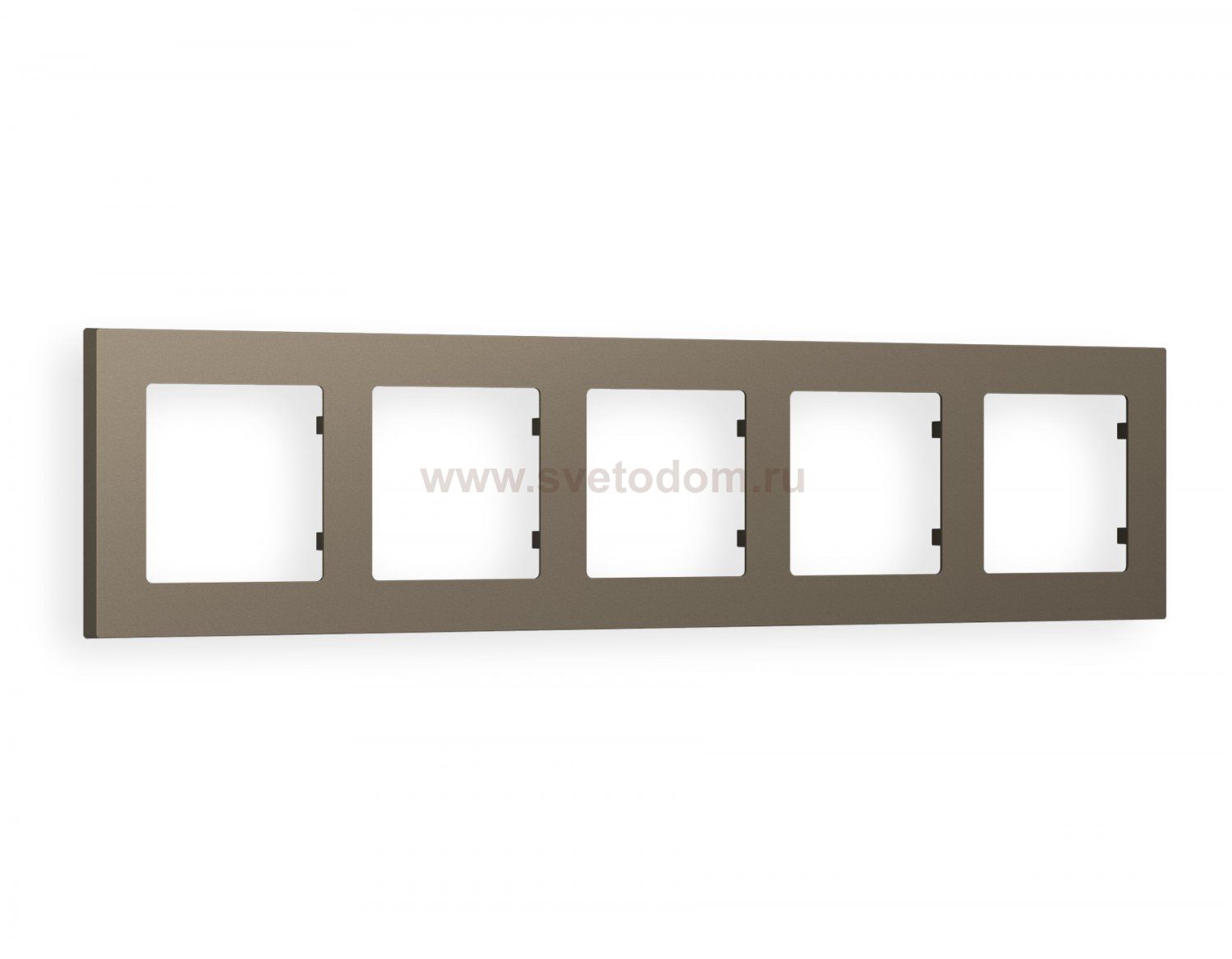 Рамка ALFA Techno (Темная бронза матовый) 5-ая AF220635 Ambrella Volt