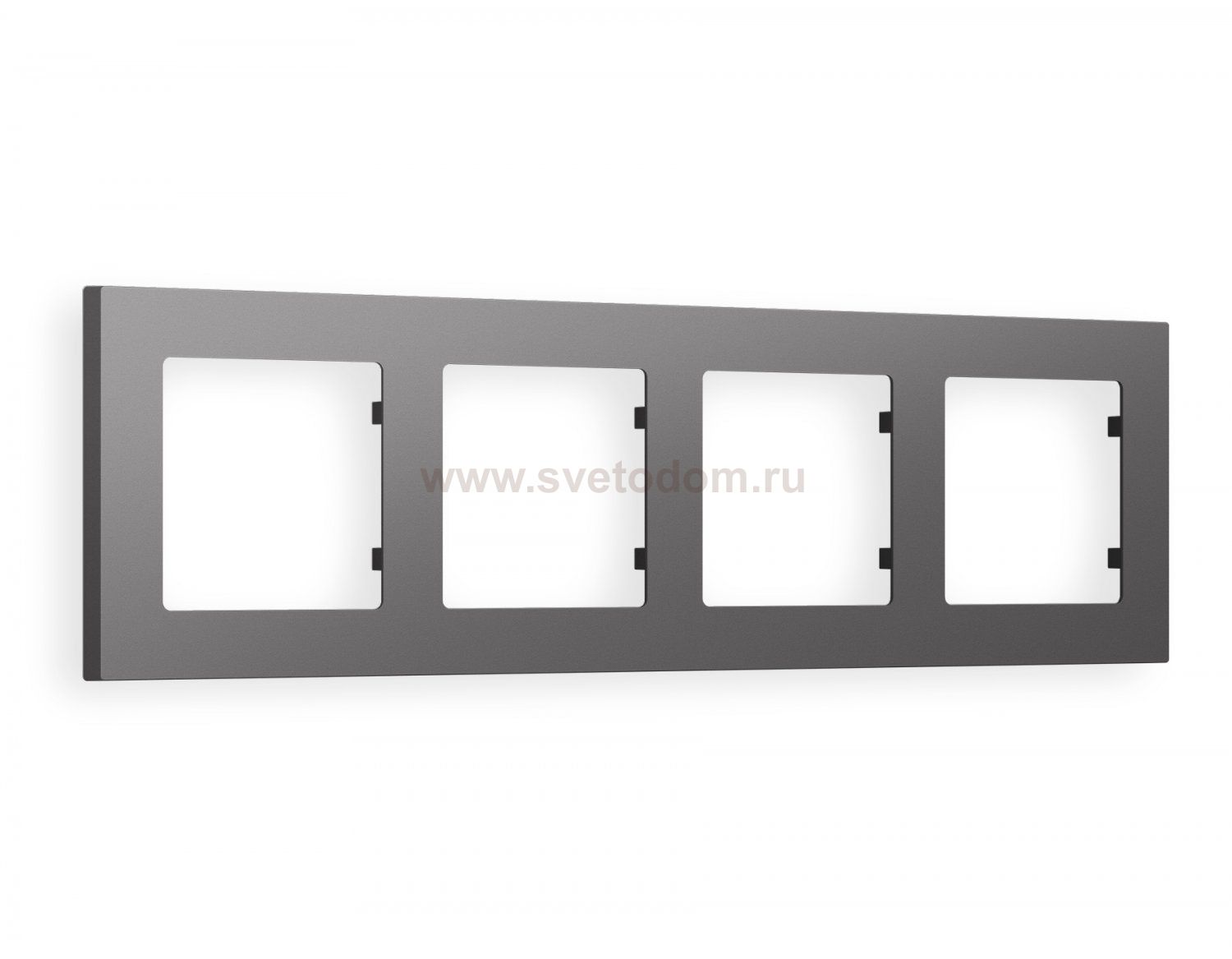 Рамка ALFA Techno (Антрацит серый) 4-ая AF220654 Ambrella Volt