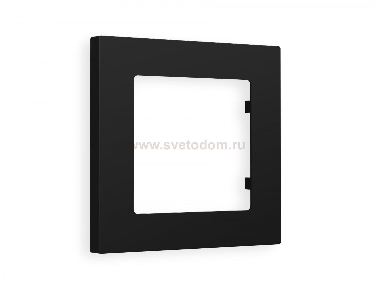 Рамка ALFA Techno (Черный матовый) 1-ая AF220701 Ambrella Volt