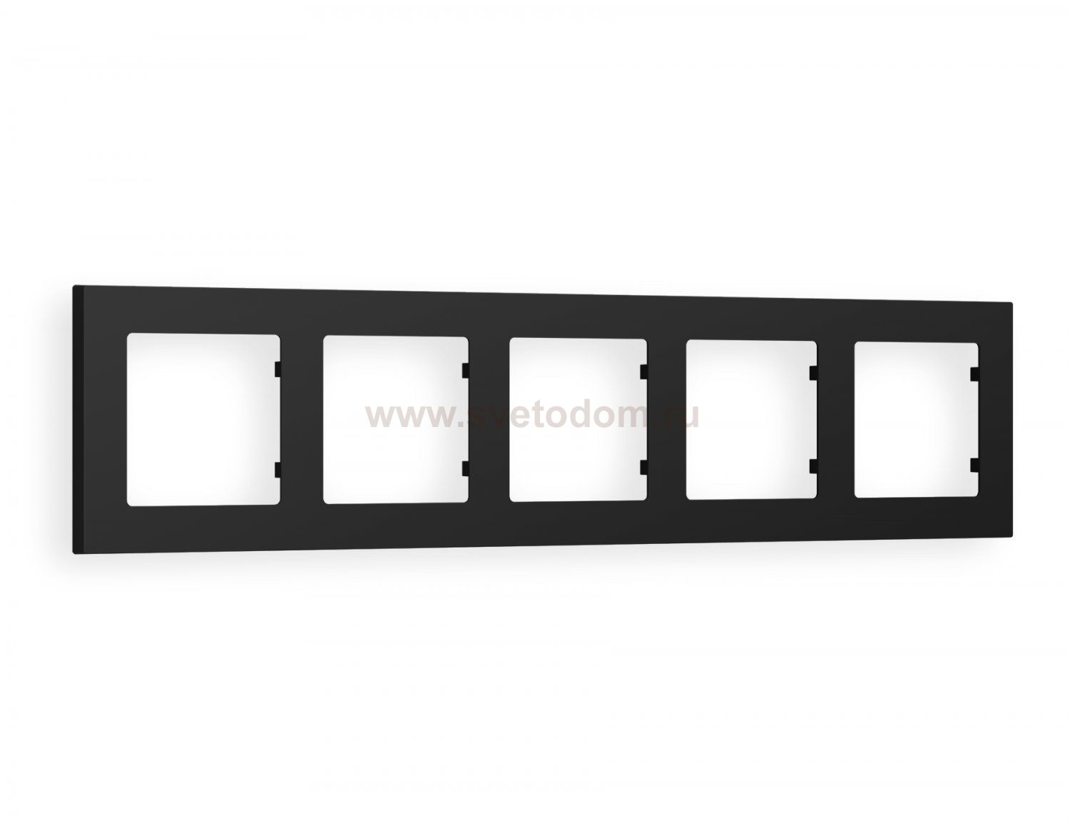 Рамка ALFA Techno (Черный матовый) 5-ая AF220705 Ambrella Volt