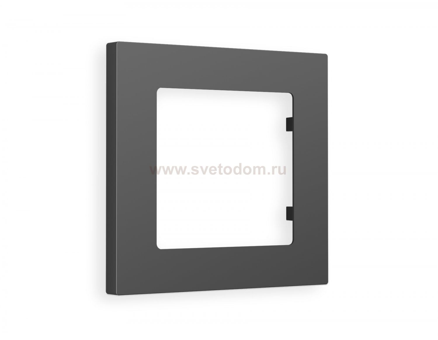 Рамка ALFA Techno (Графит Мягкое касание) 1-ая AF220801 Ambrella Volt