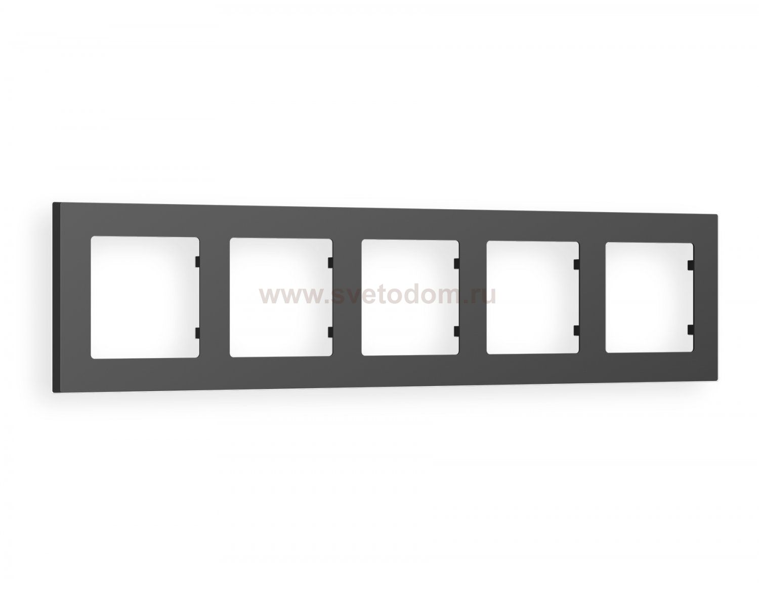 Рамка ALFA Techno (Графит Мягкое касание) 5-ая AF220805 Ambrella Volt