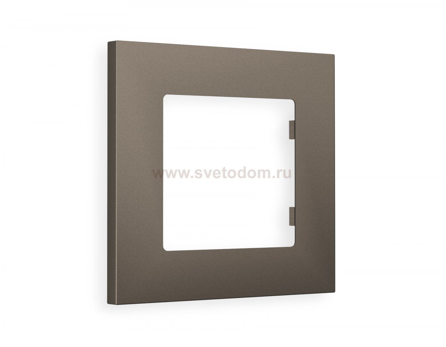 Рамка ALFA Qubi (Темная бронза матовый) 1-ая AF250631 Ambrella Volt