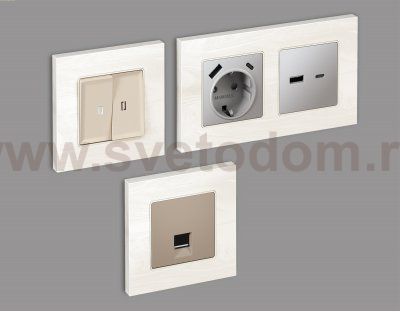 Рамка ALFA Grand (Белый мрамор) 2-ая AF930102 Ambrella Volt