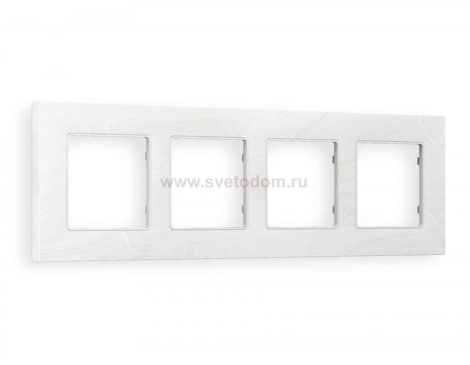 Рамка ALFA Grand (Белый мрамор) 4-ая AF930104 Ambrella Volt