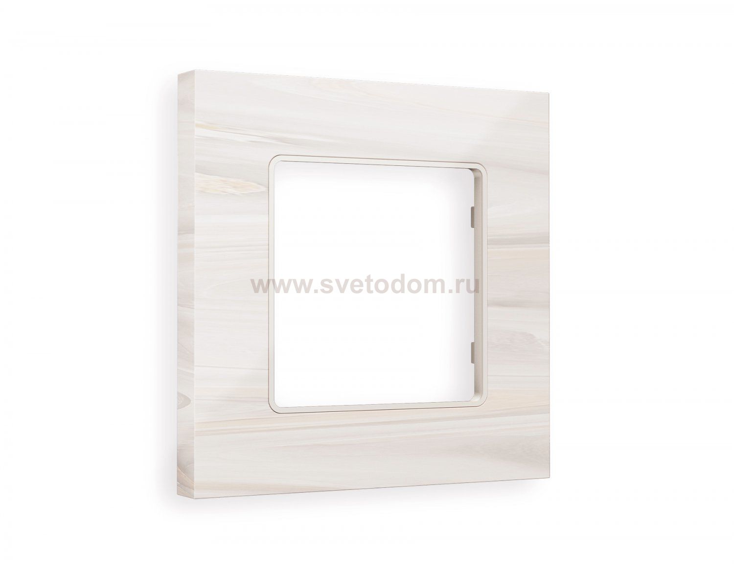 Рамка ALFA Grand (Бежевый мрамор) 1-ая AF930301 Ambrella Volt