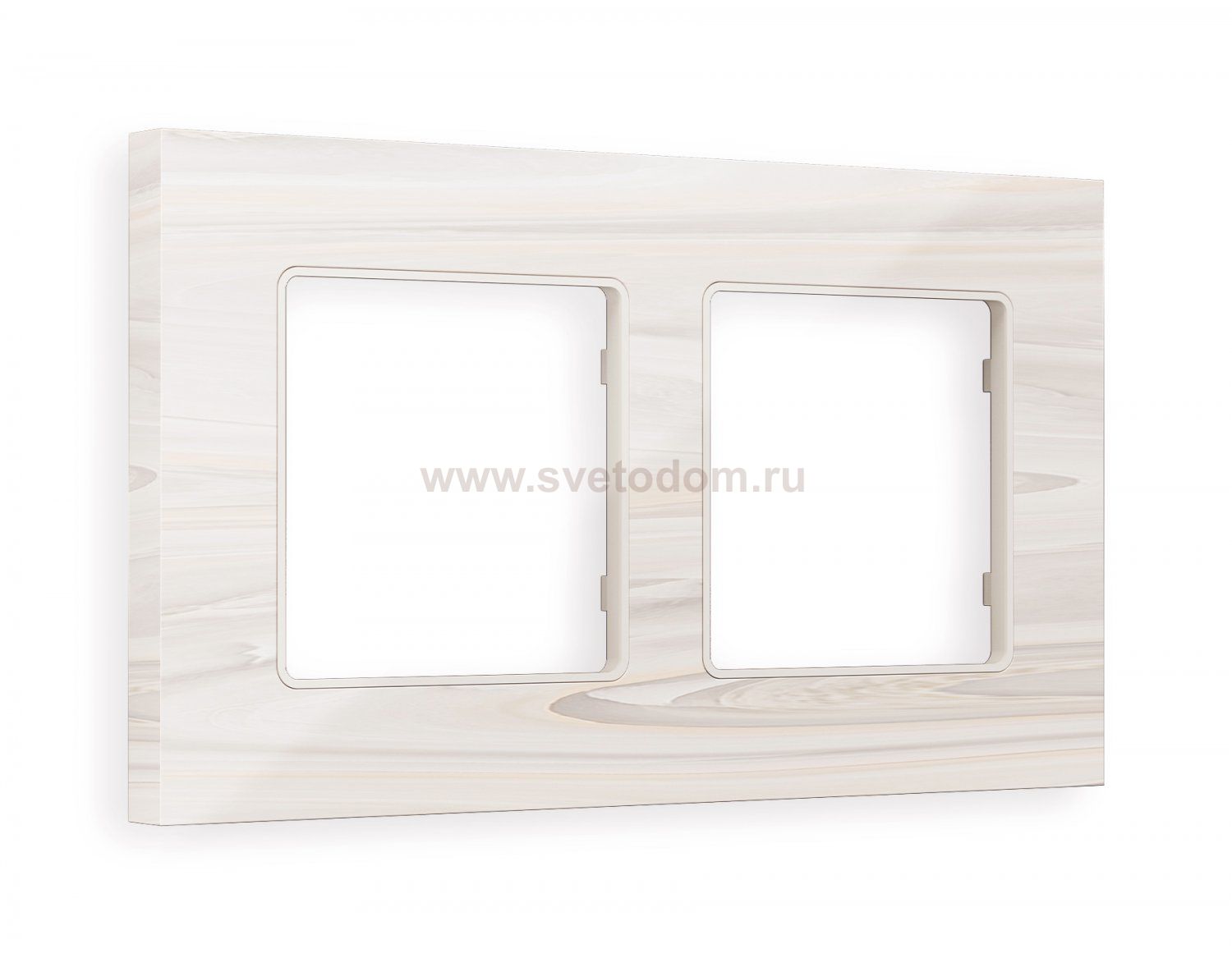 Рамка ALFA Grand (Бежевый мрамор) 2-ая AF930302 Ambrella Volt