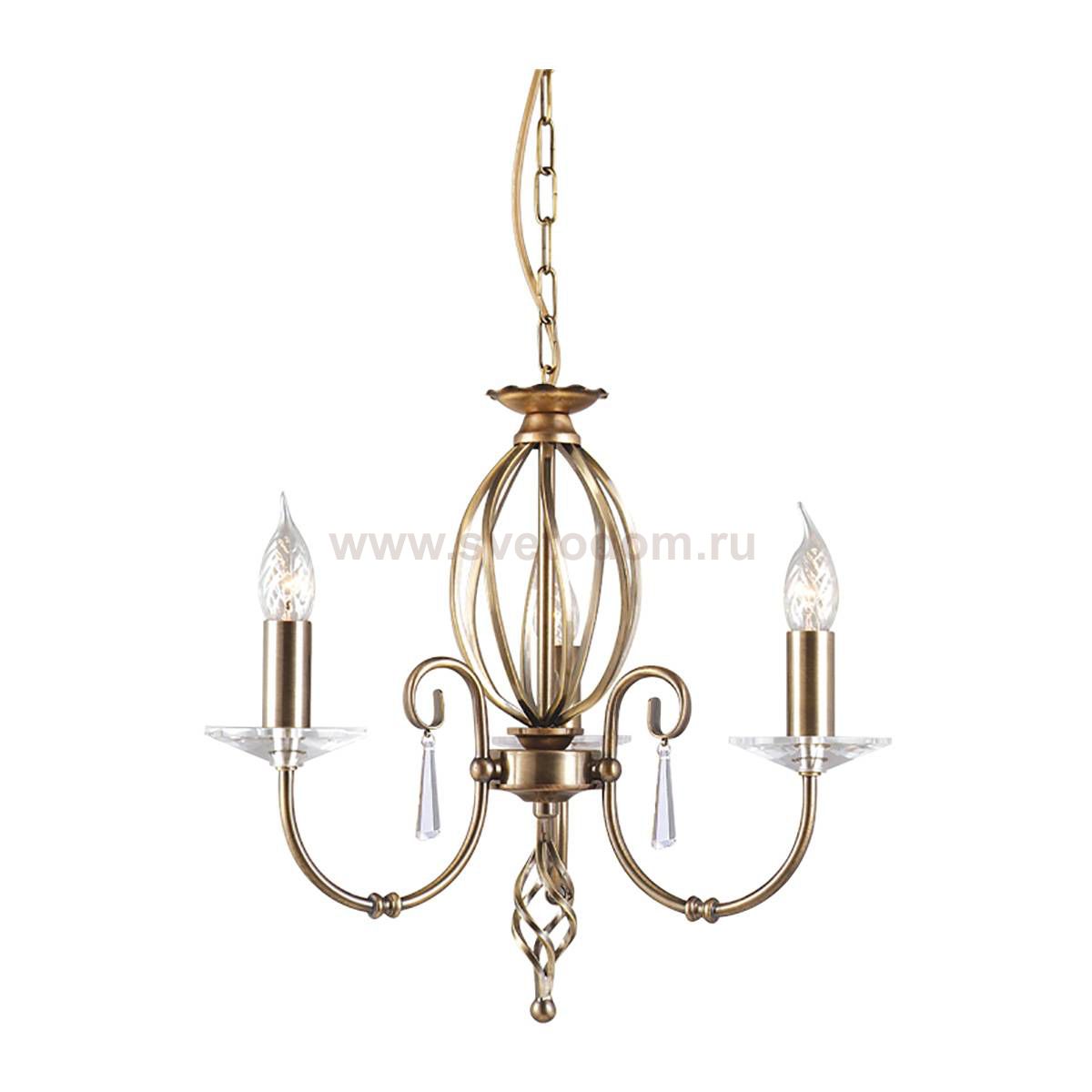 Люстра Natural concept AG3 AGED BRASS AEGEAN