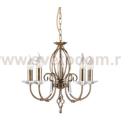 Люстра Natural concept AG5 AGED BRASS AEGEAN