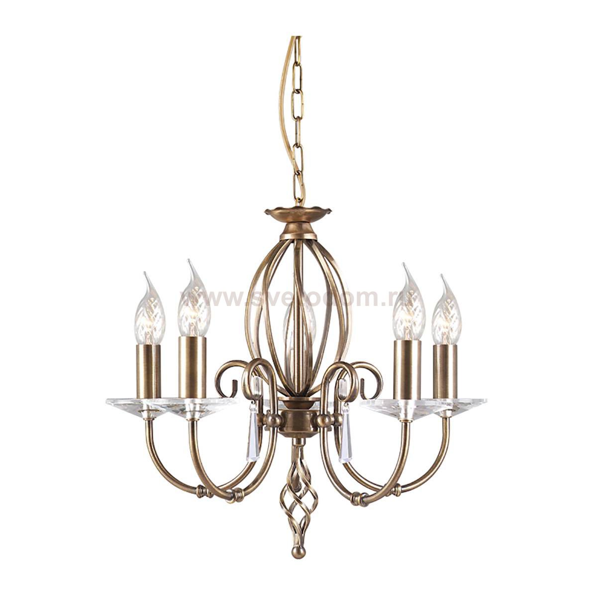 Люстра Natural concept AG5 AGED BRASS AEGEAN