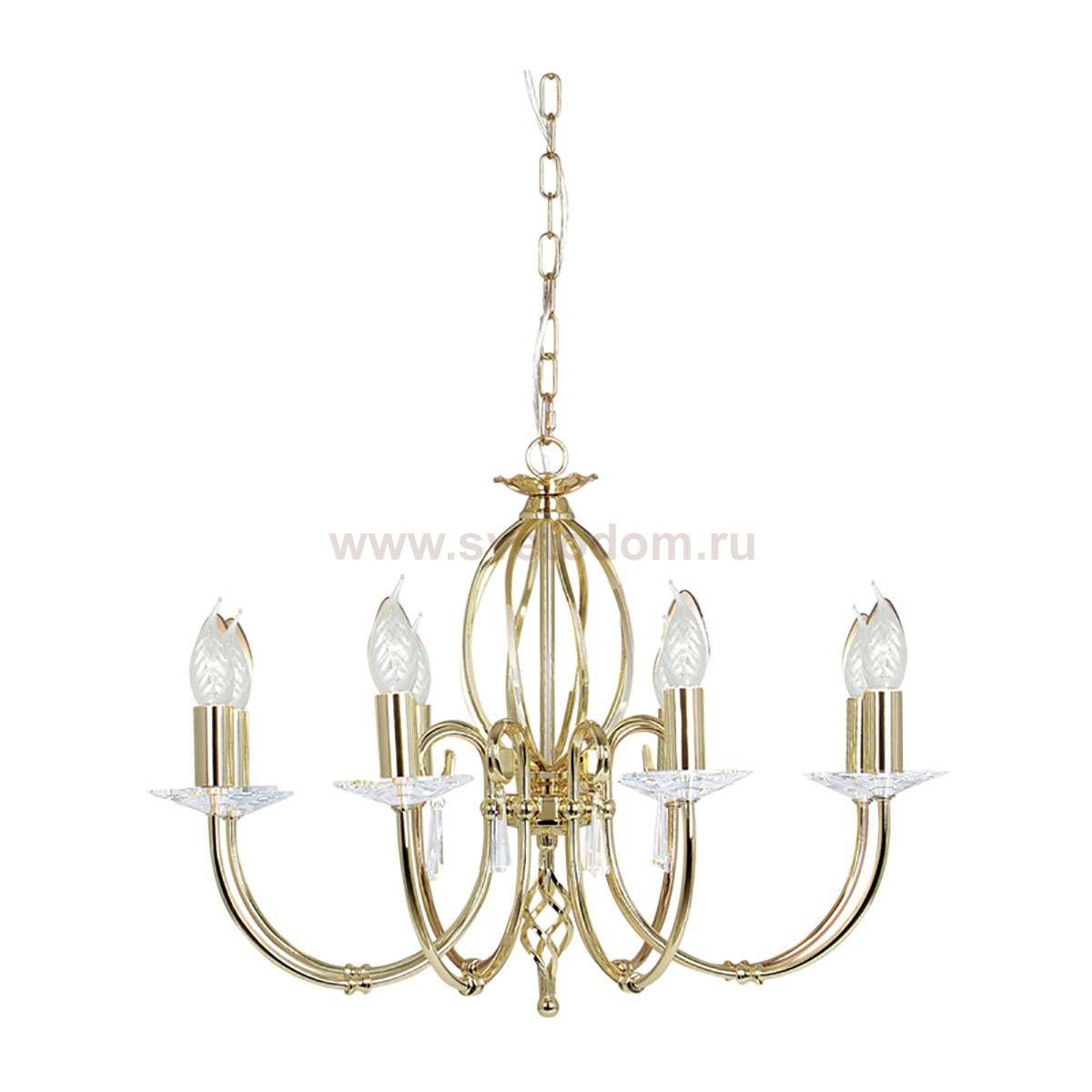 Люстра Natural concept AG8 POL BRASS AEGEAN