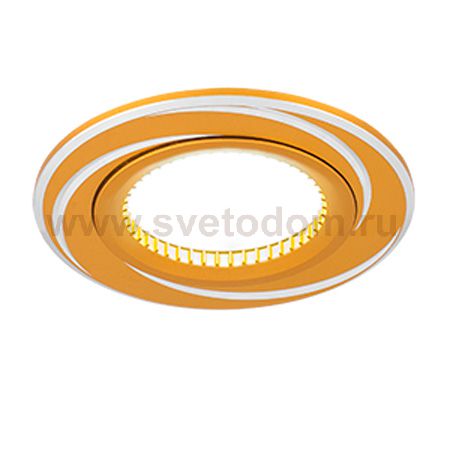 Светильник Gauss Aluminium AL015 Круг. Золото/Хром, Gu5.3 (AL015)