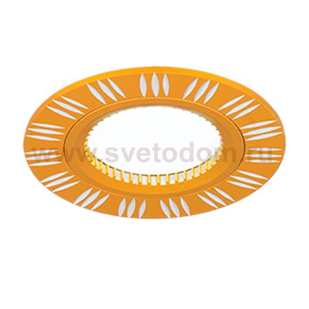 Светильник Gauss Aluminium AL017 Круг. Золото/Хром, Gu5.3 (AL017)