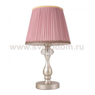 Настольная лампа Crystal Lux ALEGRIA LG1 SILVER-BROWN (1040/501)