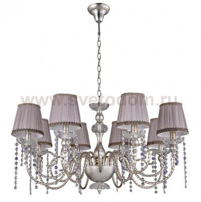 Люстра Crystal Lux ALEGRIA SP8 SILVER-BROWN (1040/308)