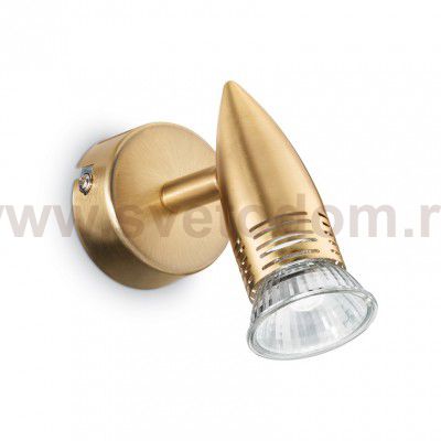 Ideal Lux ALFA AP1 OTTONE SATINATO Настенный светильник