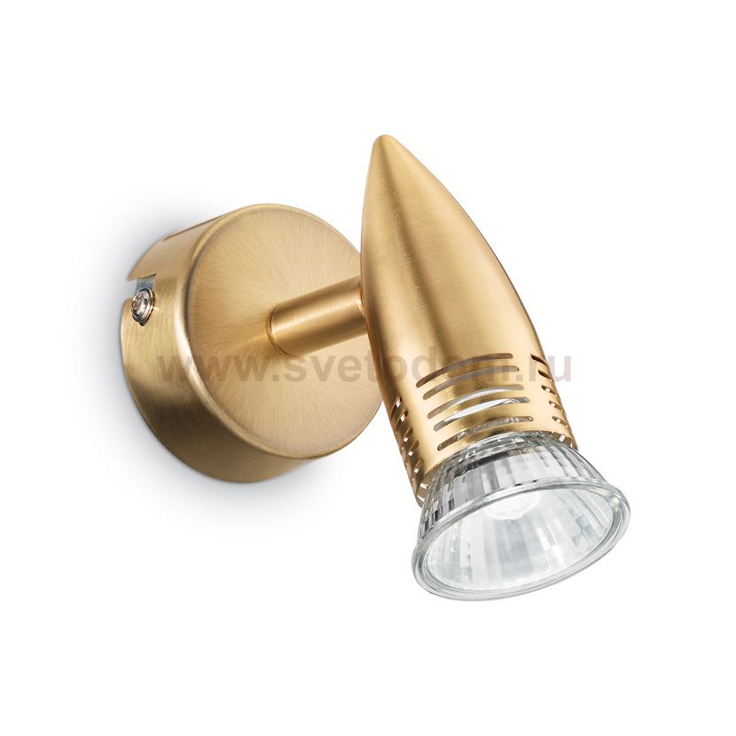 Ideal Lux ALFA AP1 OTTONE SATINATO Настенный светильник