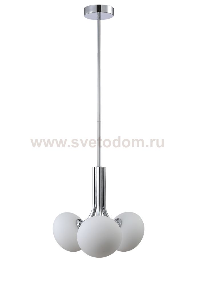 Светильник подвесной Crystal Lux ALICIA SP3 CHROME/WHITE (0081/203)