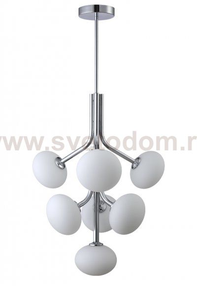 Люстра Crystal Lux ALICIA SP7 CHROME/WHITE (0081/307)