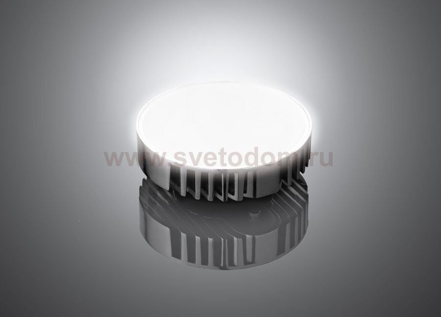 Лампа Ambrella светодиодная (LED) под цоколь GX53 7W 220V, свет теплый  AM35307