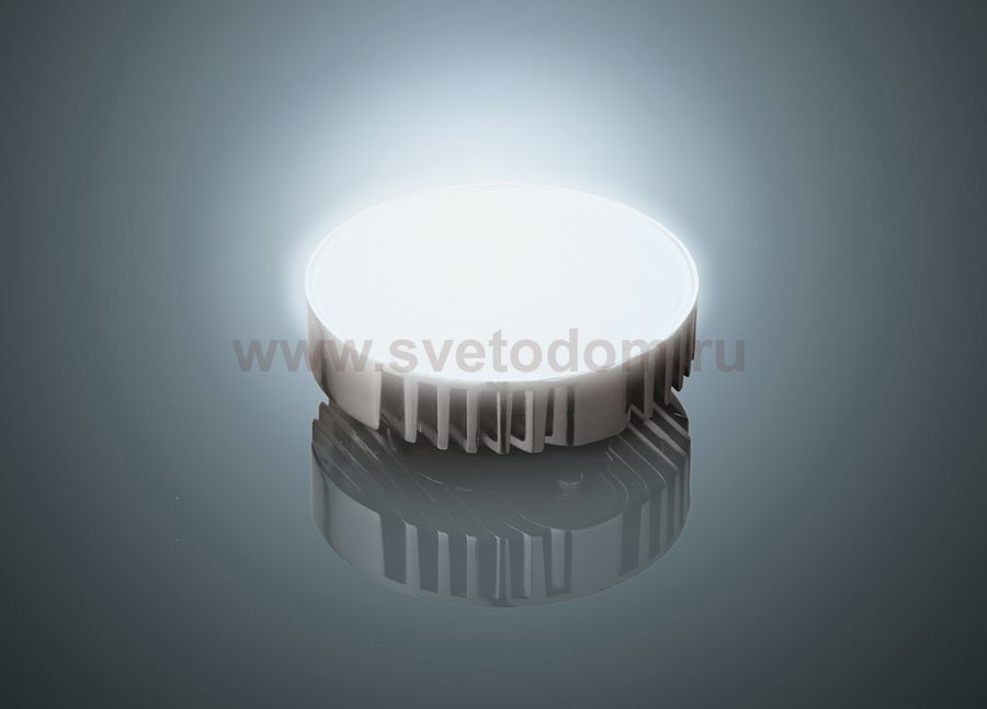 Лампа Ambrella светодиодная (LED) под цоколь GX53 7W 220V, свет холодный  AM35308