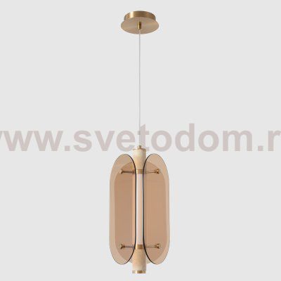 Светильник подвесной Crystallux AMARILLO SP18W LED BRASS AMARILLO