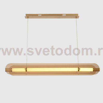 Светильник подвесной Crystallux AMARILLO SP70W LED BRASS AMARILLO