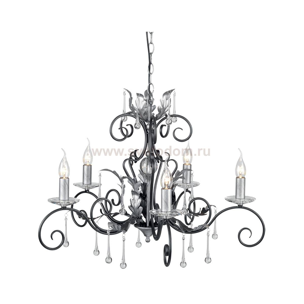 Люстра Natural concept AML5 BLK/SILVER AMARILLI