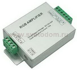 Усилитель для RGB ленты Ecola 12A 144W 12V AMP12AESB