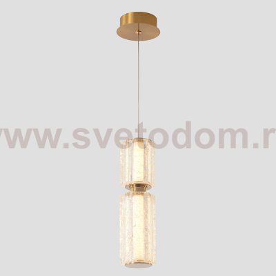 Светильник подвесной Crystal Lux ANTIQUE SP23W LED BRASS