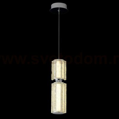 Светильник подвесной Crystal Lux ANTIQUE SP23W LED CHROME