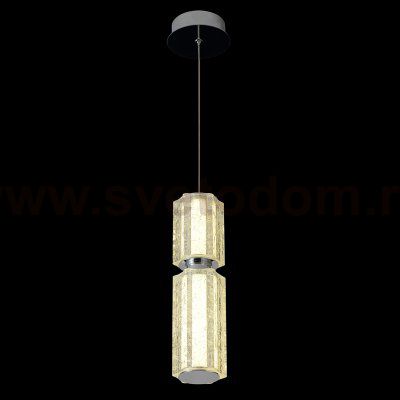 Светильник подвесной Crystal Lux ANTIQUE SP23W LED CHROME