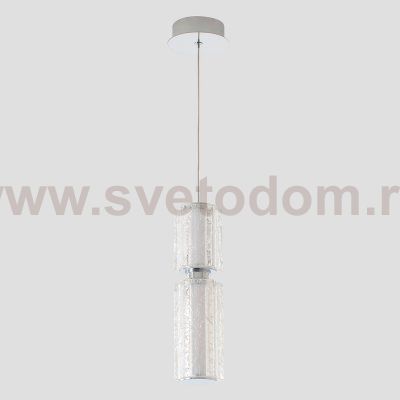 Светильник подвесной Crystal Lux ANTIQUE SP23W LED CHROME