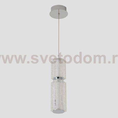 Светильник подвесной Crystal Lux ANTIQUE SP23W LED CHROME
