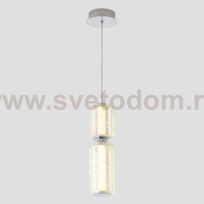 Светильник подвесной Crystal Lux ANTIQUE SP23W LED CHROME