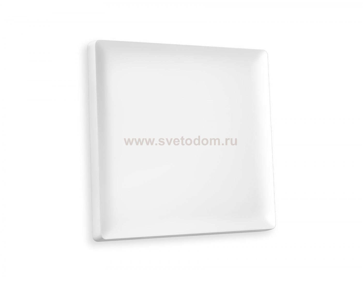 Лицевая панель ALFA (Белый матовый) для 1-кл выключателей QUANT AP1210 Ambrella Volt