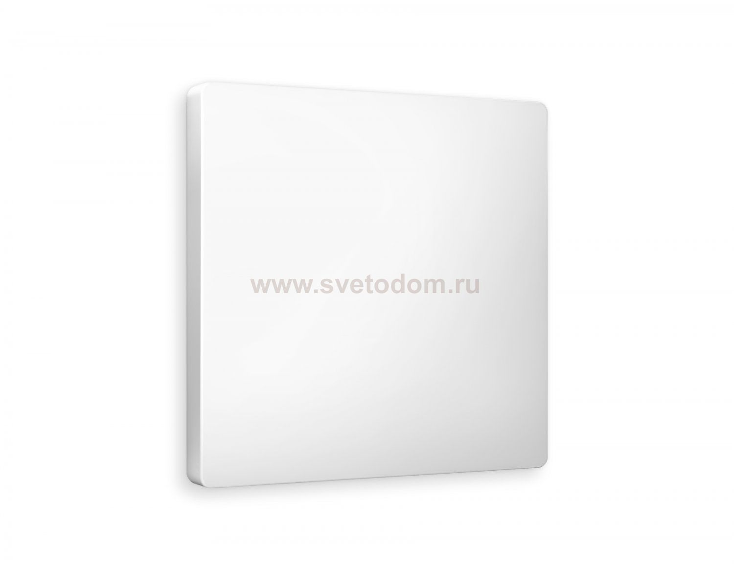 Лицевая панель ALFA (Белый матовый) заглушка для суппорта QUANT AP1360 Ambrella Volt