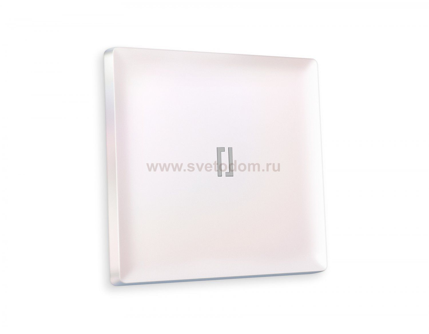 Лицевая панель ALFA (Жемчуг) для 1-клавишных выключателей с подсветкой QUANT AP2020 Ambrella Volt