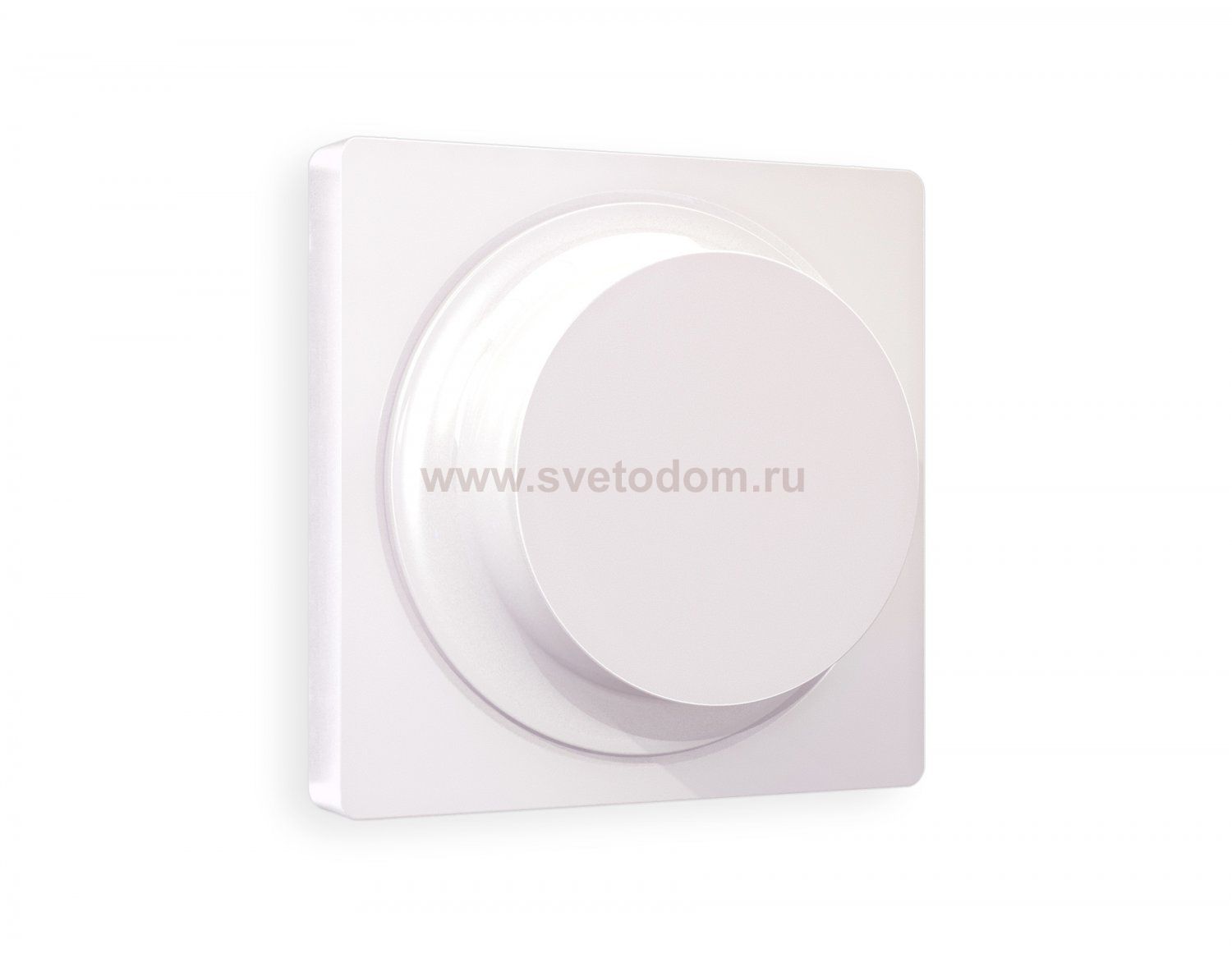 Лицевая панель ALFA (Жемчуг) для светорегулятора универсального QUANT AP2055 Ambrella Volt