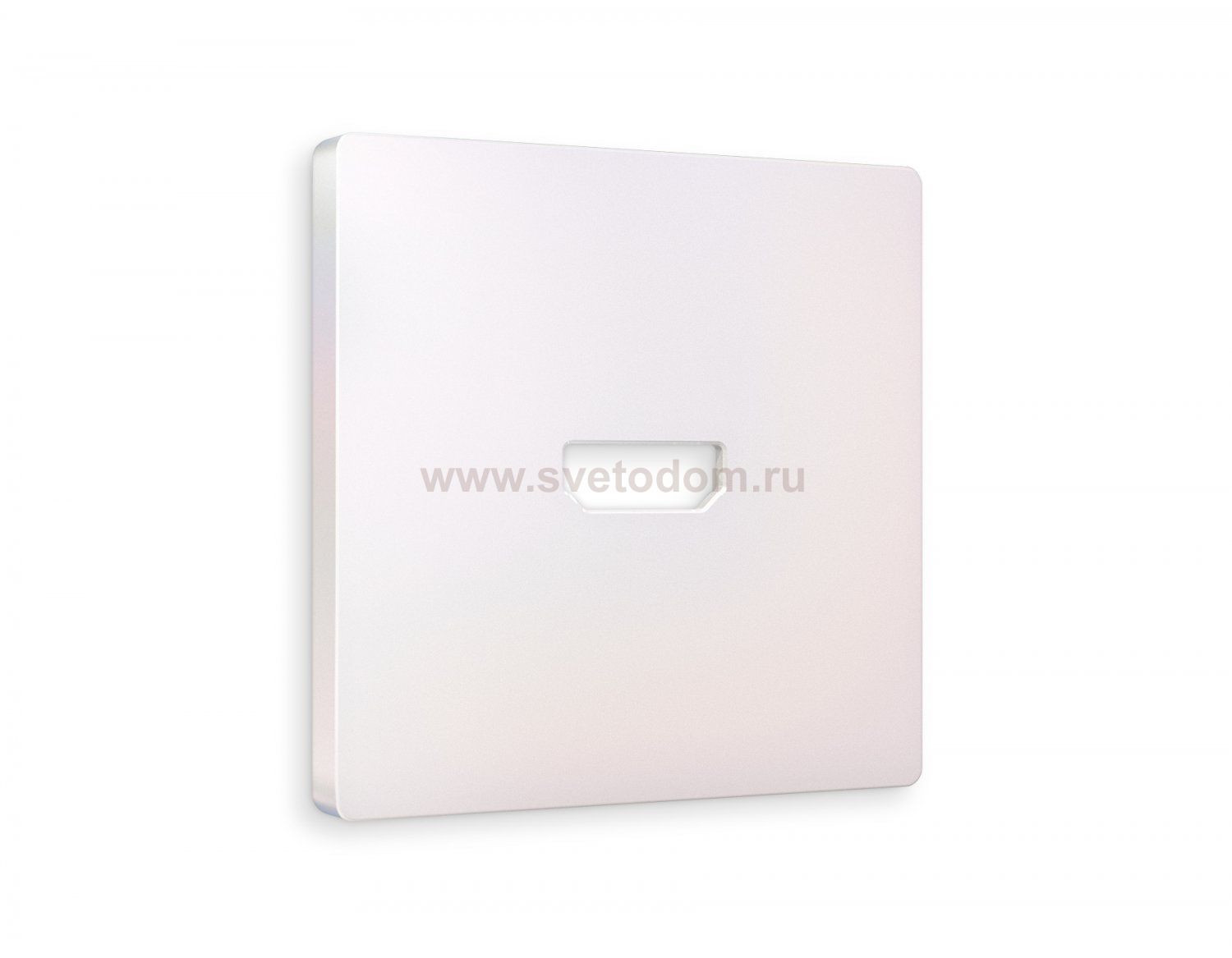 Лицевая панель ALFA (Жемчуг) для HDMI розетки QUANT AP2140 Ambrella Volt